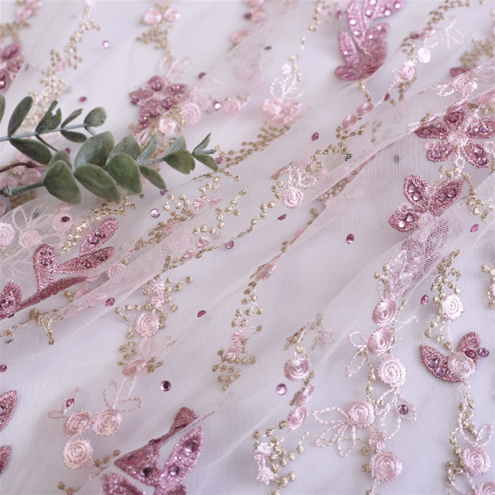 Amazon | YLWX 刺繍ビーズの韓服ドレス チュール生地レディース